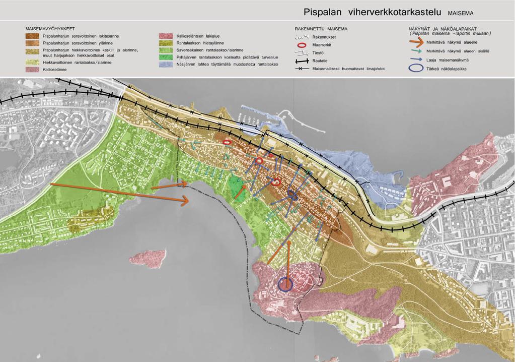 1.5. Aiemmin laaditut selvitykset Tampereen kaupunki on laatinut kaavojen yhteydessä erilaisia maisemaan liittyviä selvityksiä, joissa on käsitelty avoimia maisematiloja sekä näkymiä esim.