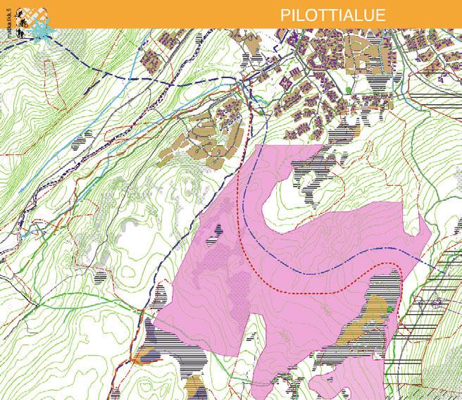 MATKA-hankkeen puitteissa tarkennettu tienlinjaus: tien linjausta tarkennettiin siten, että se kulkee vaikeakulkuisen rinnemaaston loivimpia kohtia ja noudattelee mahdollisuuksien mukaan