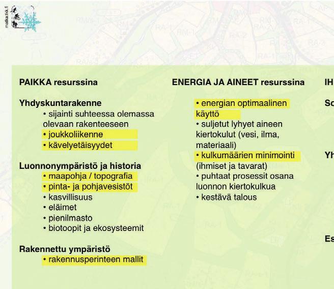 Pirjo Siipola tarkasteli lisensiaatintyössään Oulun yliopiston arkkitehtuurin osastolla (2000) kolmen suomalaisen ekokylähankkeen toteutusta.