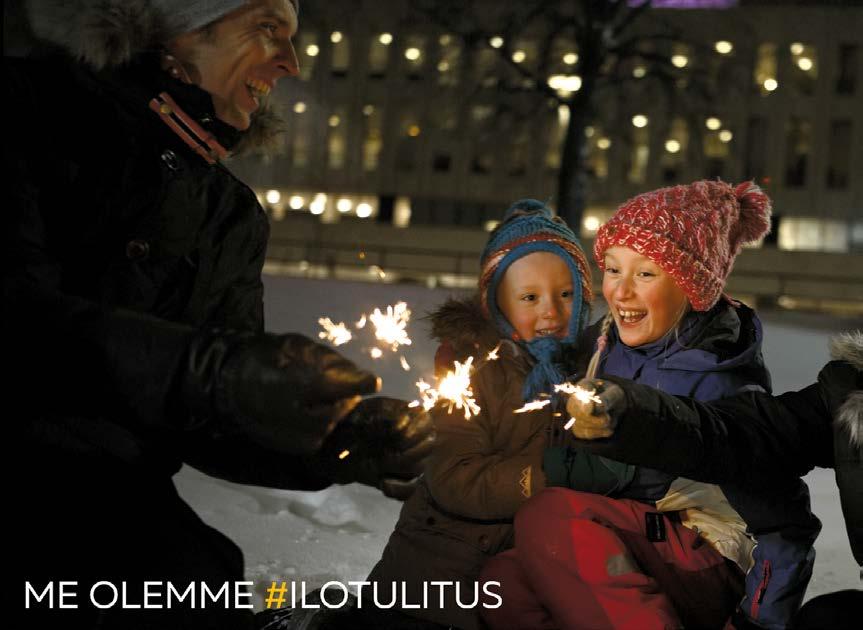 150! Hiljainen näyttävä ilotulitus 15. 2.