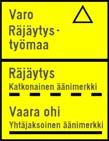 50 Liikenneviraston ohjeita 28/2017 Liikenne tietyömaalla Tienrakennustyömaat Aiheeseen liittyvät ohjekuvat 9 / 1 (7) Kaivannon syvyys alle 1, 9 / 2 (7) Kaivannon syvyys 1,0 2,4 m 9 / 3 (7)