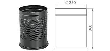 Roskapussiteline 15 L, kanneton, RST Mitat: L 290mm * K 330mm * S 160mm 7362 JSM Roskapussiteline