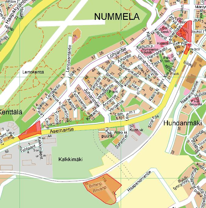 NUMMELA Nummela on Vihdin suurin taajama ja hallinnollinen esus, joa tarjoaa piuaupunimaisen ilmapiirin seä monipuoliset aupalliset palvelut ja luuisia harrastusmahdollisuusia.