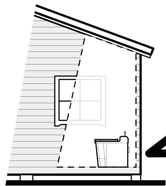 Min 100 mm between the toilet and the wall. Max 4,5 meters in total length from the 90 bend.   8 Separett 2016, 11687-01