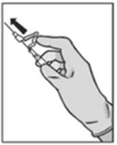 Kuva 4 Työnnä heti injektion jälkeen vipuvartta yhdellä sormen painalluksella aktivoidaksesi neulansuojausmekanismin (ks. kuva 5). HUOM.