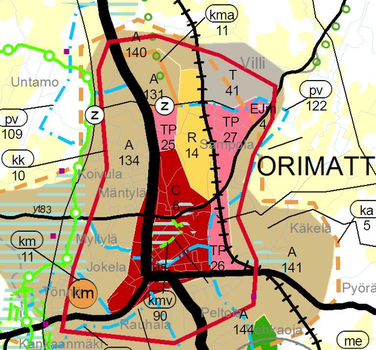 kohdealueella (kk1). Uusi maakuntakaava on valmisteilla. Korjattu kaavaehdotus on ollut nähtävillä elokuussa 2016.