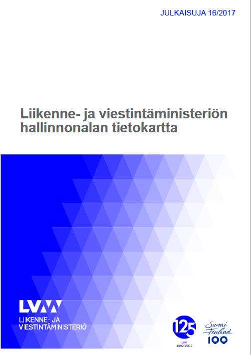 Tietokartta LVM:n hallinnonalalla tuotetusta tiedosta sisältää tiedot tuotetuista tietoaineistoista niiden