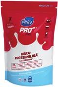 Valio PROfeel rasvaton voimamaitojuoma laktoositon Runsaasti proteiinia 5 g / 100 g 2 dl sisältää 10g proteiinia Valio PROfeel proteiinivälipalajauhe 600 g laktoositon useita makuvaihtoehtoja