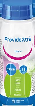 Maitoproteiiniton ProvideXtra DRINK Makuvaihtoehdot: Ananas-appelsiini Omena Mustaherukka Mehumainen täydennysravintovalmiste. Ei sisällä maitoproteiinia.