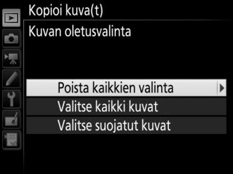 kuvat. Jos haluat merkitä vain yksittäisiä kuvia kopioitavaksi, valitse Poista kaikkien valinta, ennen kuin jatkat. 6 Valitse lisää kuvia.