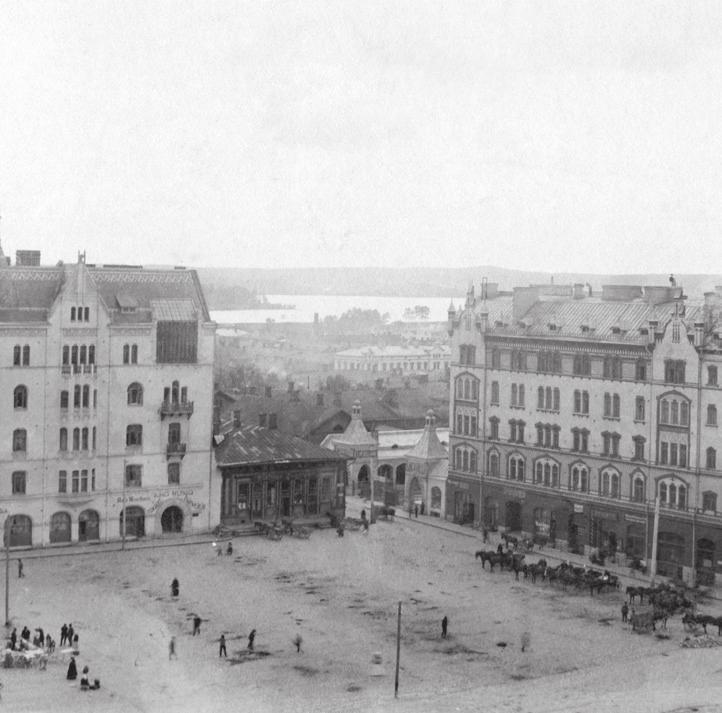Sumeliuksen talo 1901 (Gran, Hedman ja Wasastjerna) 11. Palanderin talo 1901, 1906 (F. L. Calonius, Birger Federley, Vihtori Heikkilä) 9. Commercen talo 14.