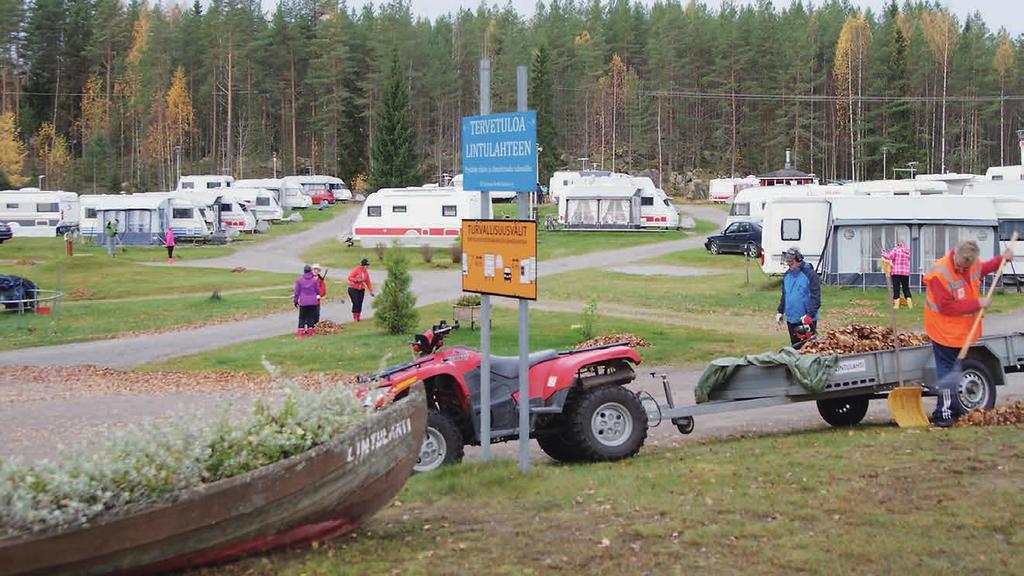 Lintulahden siivoustalkoot Perjantai ja kolmastoista päivä, mitäs siitä tulee mieleen, hirvittikö?