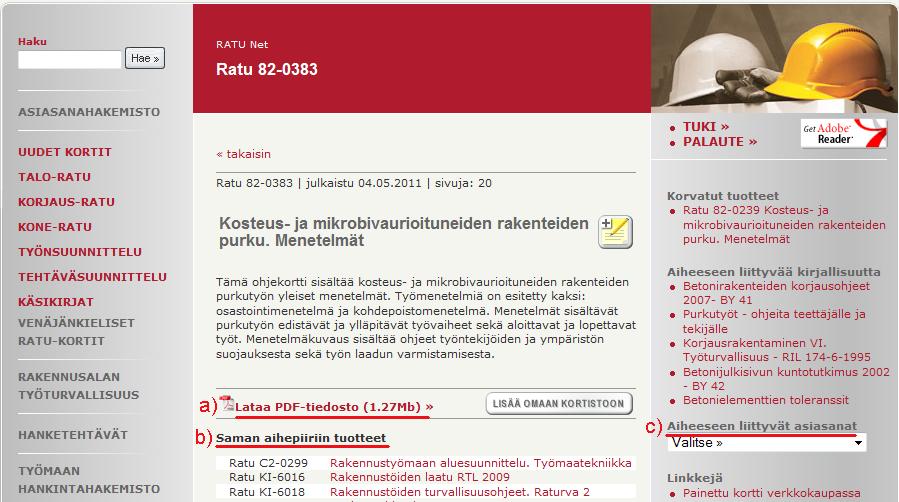asiasanaan liittyvät rinnakkaiset Haettuasi tietyn Ratu-kortin (esim.