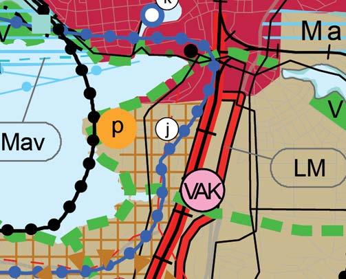 19 2.1.5 Maanomistus Suunnittelualue on Tampereen kaupungin omistuksessa. 2.2 Suunnittelutilanne 2.2.1 Kaava-aluetta koskevat suunnitelmat ja päätökset Maakuntakaava Maakuntakaava 2040 korvasi vahvistuessaan Pirkanmaan 1.