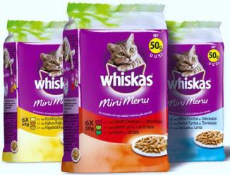 WHISKAS MINI MENU UUDISTUU UUSI DESIGN WHISKAS MINI