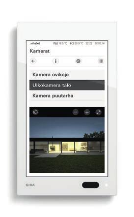 asentoon: Gira G1:n avulla käyttäjällä on aina tilanne hallinnassa. Täydellisiin hetkiin: Valoyhdistelmien hallinta Gira G1:n avulla voit luoda haluamasi tunnelman vain sormella koskettamalla.
