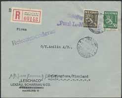 SPECIAL SECTION postal history 207 208 209 210 211 212 213 208 147, 149