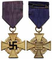 Maailmansodan hopeinen haavoittumismerkki, sinkki / WW2 Silver wound badge, in zinc 1+ 60 671 Wehrmacht: Neljän vuoden