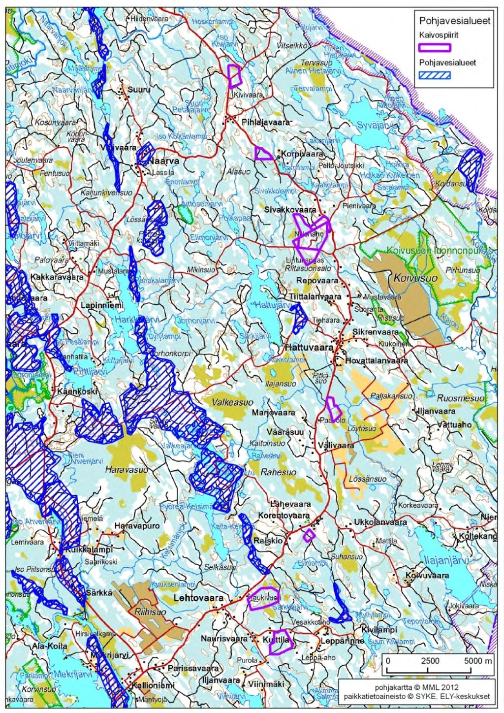 131 / 308 vesialue Lietelampi (07146032, tila hyvä) sijaitsee Korvilansuosta ja Kuittilasta noin