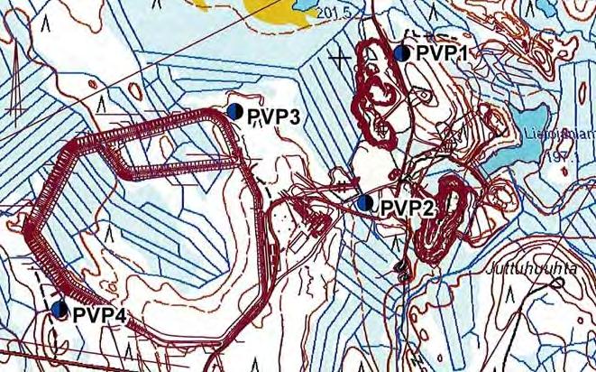 132 / 308 9.1.1 Pohjavesitarkkailu Pampalon nykyisen kaivospiirin pohjavesitarkkailun tuloksia esitetään taulukossa 29.