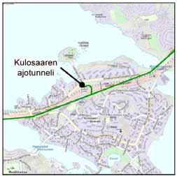 88 Kuva 9-55. Kulosaaren ajotunnelin sijainti. Hanasaaren pystykuilu (savunpoisto, pelastautumistie) ja Sompasaaren ajotunneli Hanasaaren pystykuilu sijaitsee osayleiskaavan palvelujen alueella.