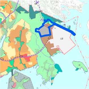 30 9.1.2.3 Yleiskaava Vuosaaren alueella on voimassa Yleiskaava 2002, joka on vahvistettu tammikuussa 2007. Yleiskaavassa alue on merkitty teknisen huollon alueeksi ja satama-alueeksi (LS).