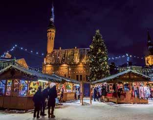 Tallinna kutsuu ostoksille ja rentoutumaan ennen joulukiireitä.
