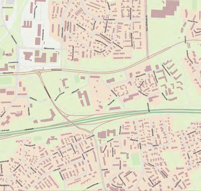 Kaupat ja palvelut äivittäistavarat noudat kätevästi kadun toiselta puolen, kauppakeskus Niitystä.