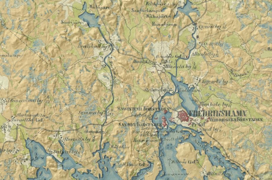 nykytilannetta kuvaavan paikkatiedon kanssa:
