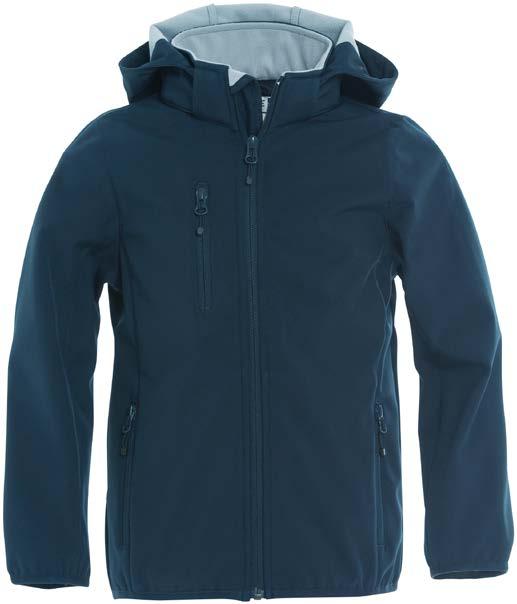 CLIQUE BASIC SOFTSHELL JACKET 11 Joustava softshell -takki jossa runsaasti taskuja.