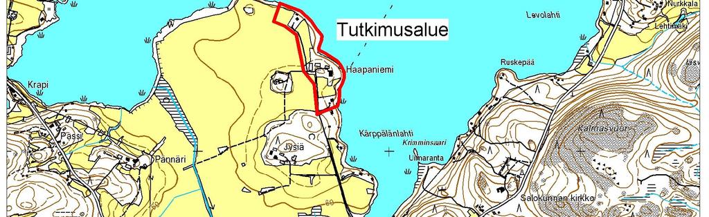 Haapaniemen yksinäistalon ranta-asemakaavan