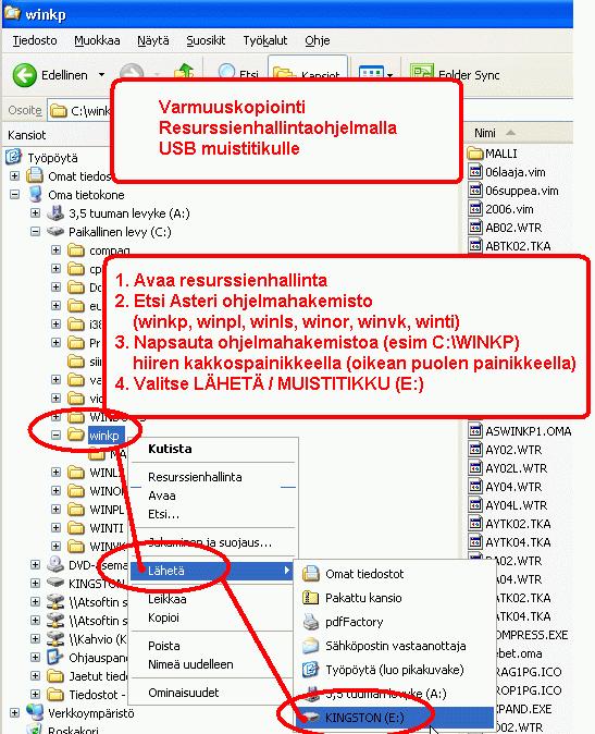 Asteri Tilaustenkäsittely KÄYTTÖOHJE 87/92 12.