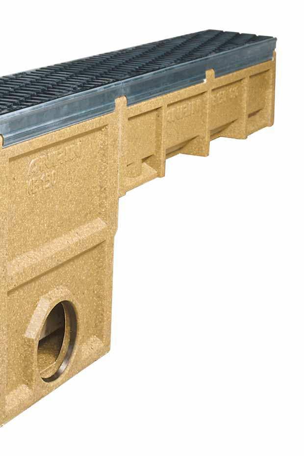 Yksittäisten komponenttien korkea laatu, sekä materiaalin suljettu matriisi, tekevät ANRIN hartsibetonista vesitiiviin ja korroosionkestävän, kuten myös kestävän muita aineita vastaan.
