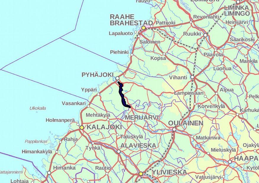 3 1. Perustiedot Selvitysalue: Tilaaja: Kaavoittaja: Laji: Kenttätyöaika: Karttanumerot: Pirttikosken rantaosayleiskaava Pyhäjoen kunta Ramboll Finland Oy osainventointi 23.10.