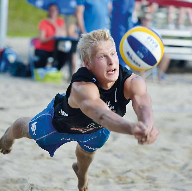 4 6 VIRVE Beach volley Viranomaisturnaus 2016 Beach volleyn SM-kiertue 2016 2 2016 Kuva: Hannu Häkämies