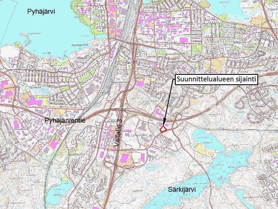 Lahdesjärven AK8669 hulevesiselvitys 23.8.2017 2 (15) 1 Johdanto 1.