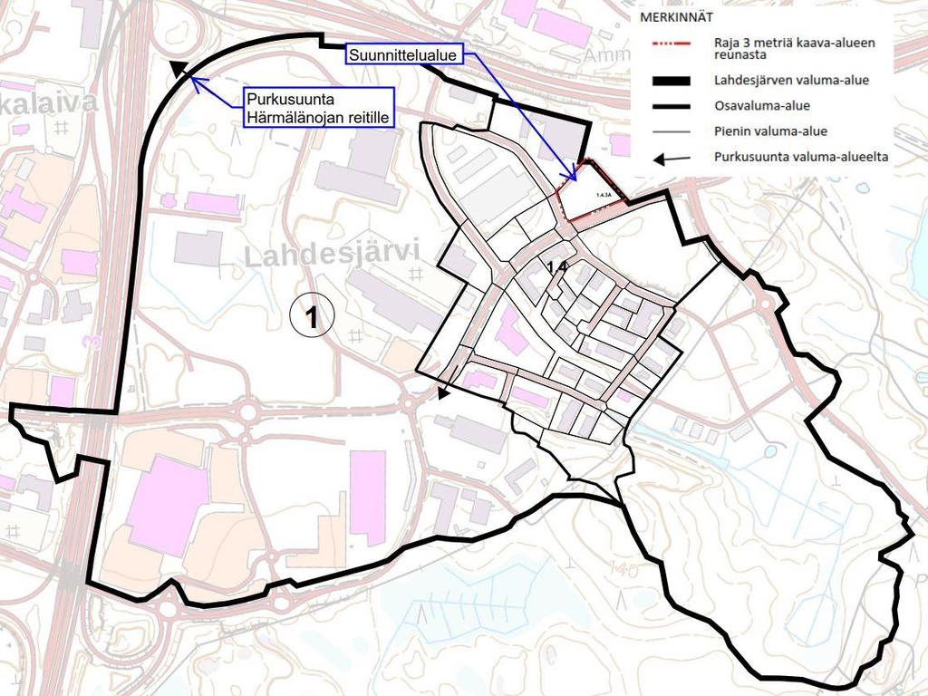 Lahdesjärven AK8669 hulevesiselvitys 23.8.2017 6 (15) Kuva 6.
