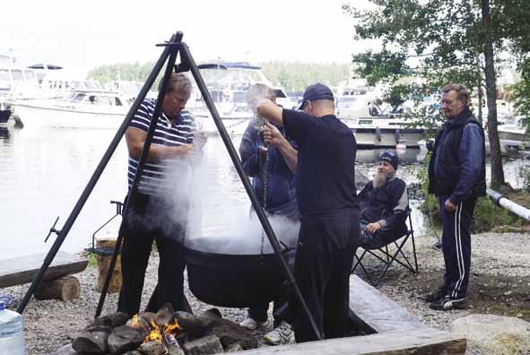 kilpailujen tuoksinassa.