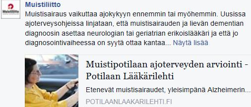 Pään asiat ovat pääasiamme - väestön tietoisuus Sosiaalinen media Aivoterveys päivittäisissä viestinnässä