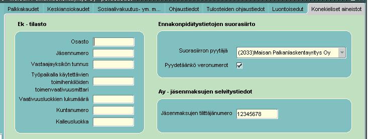 3 Uudet verokortit Uudet verokortit voidaan hakea sähköisesti palkanlaskentaan Ennakonpidätystietojen suorasiirto toiminnolla. Suorasiirtopyyntö on tehtävä 31.1. mennessä Verohallinnolle.