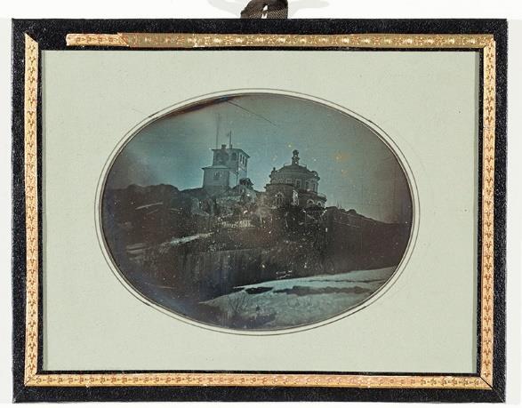 1842 Tähtitorni ja palotorni Vartiovuorenmäellä,