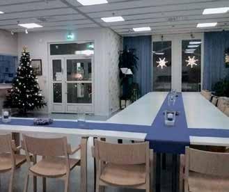 Lahjoittajin ja toimijoidn aktiivisuudn ansiosta saimm myös kotihoidon asiakkaista virailijoita juhlaamm.