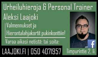 VUOTTA oulu: Kirkkokatu 27 A, 3 krs, p. 08 375 190 iin pist: Valtarinti 2, p. 050 466 4899 - Ei toimistomaksua NETTIAJANVARAUS www.furka.