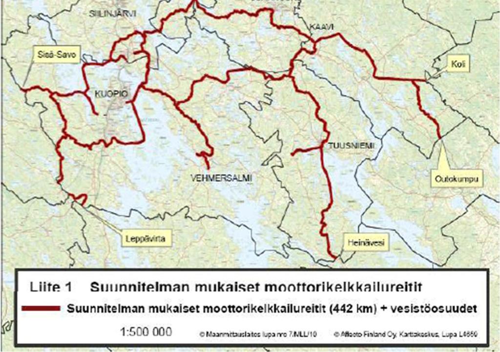 Hankkeen päätyttyä moottorikelkkareittien virallistamisen eteneminen kunnissa on ollut yleisesti ottaen hidasta.