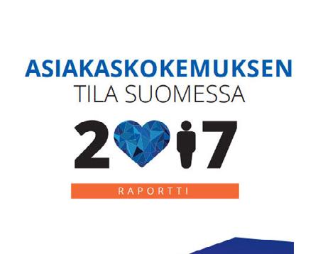Teimme aiheesta Asiakaskokemus Suomessa 2017 -tutkimuksen huhti-toukokuussa: Suomessa vastaava luku oli 73 %. Asiakaskokemuksesta 2/3 on tunnetta.
