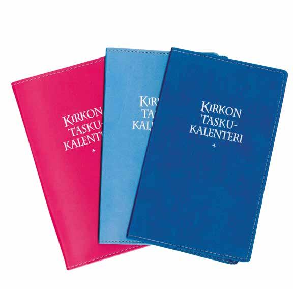 kirkosta, kristillisistä järjestöistä ja mediasta sekä juutalaiset ja islamilaiset juhlat ja merkkipäivät. Kirkon taskukalenteri, pelkkä vuosipaketti EAN 6418132001156 / Ovh.