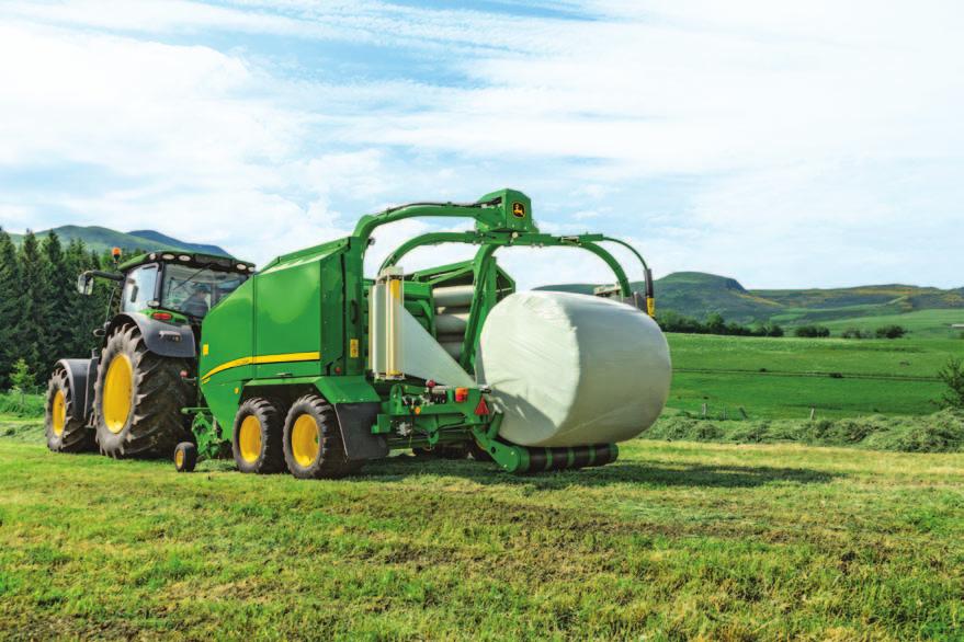 vastaterällinen MaxiCut HC 13 -sulloja, 13 vastaterää Kaksi mallia, 13 tai 25 vastaterää Paalainosa kuten F440R ja sen takana John Deere