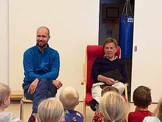 Eskarit olivat kiinnostuneita kansanedustajan työstä, hallituksesta ja presidentistä. Kuka tietää vaikka joukossa olisi tulevia kansanedustajia.