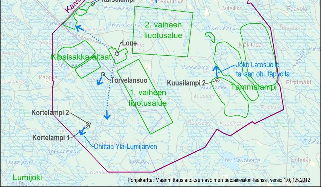 2013 mukaan kaikki vesistöön johdettavat vedet on käsiteltävä niin, että jokaisesta käsittelykohteesta vesistöön