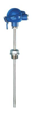 Vastusanturit Tilausnumero SKS-tyyppi Elementti Kierrettävä, Threaded, without kaulaputketon, cooling neck, DIN DIN 43772 43772 Form Form 2 2 Product Tuotelehti sheet 1 803429 W-B-6K-N-50-G½-4-A-CB